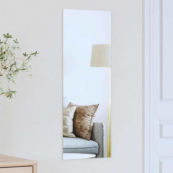 vidaXL Wandspiegel Rechtwinklig 30 x 80 cm Gehärtetes Glas 42023021