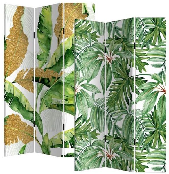 HTI-Line Paravent Paravent Monstera (Stück, 1 St, 1 Paravent), Raumteiler Sichtschutz Trennwand