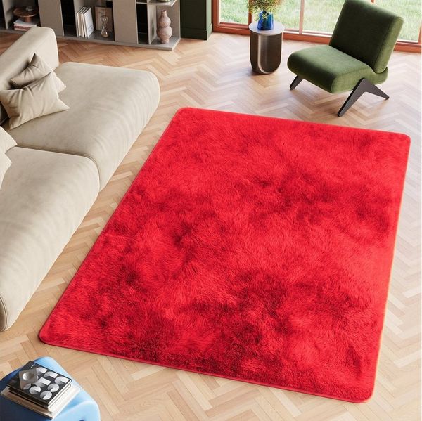 Tapiso Hochflor-Teppich SILK, rechteckig, Höhe: 35 mm, Wohnzimmer, Schlafzimmer, Hochflor