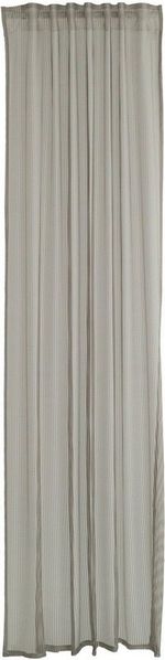Schlaufen Vorhang Neta beige/silber 140x245 Wohnzimmer Schlafzimmer Kinderzimmer