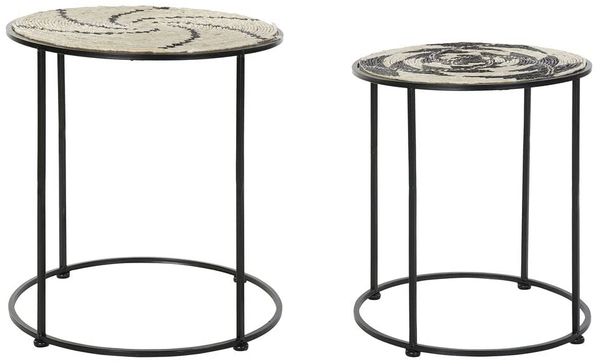 DKD Home Decor Set mit 2 Tischen, Standard