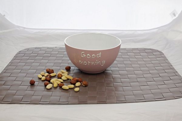 Haus und Deko Geschirr-Set Müslischale Good Morning Keramik 3 Farben Frühstücksschale Snackschüss (1-tlg), Keramik