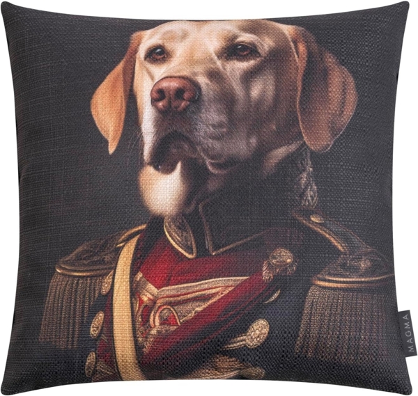 MAGMA Kissenhülle Snobby - ca. 45 x 45 cm Hund