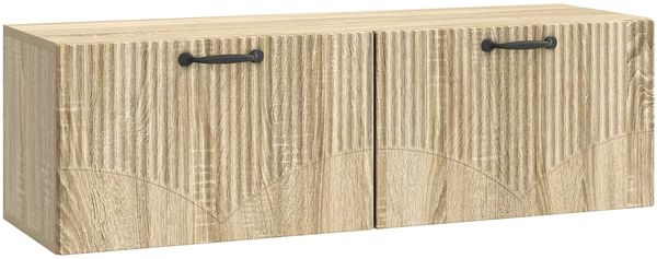 vidaXL Wandmontierter TV-Schrank Sonoma-Eiche 98 x 31 x 30 cm 899067