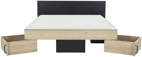 Calicosy Bett mit Stauraum 160x200 cm - Swive - Kastanie Bild 7