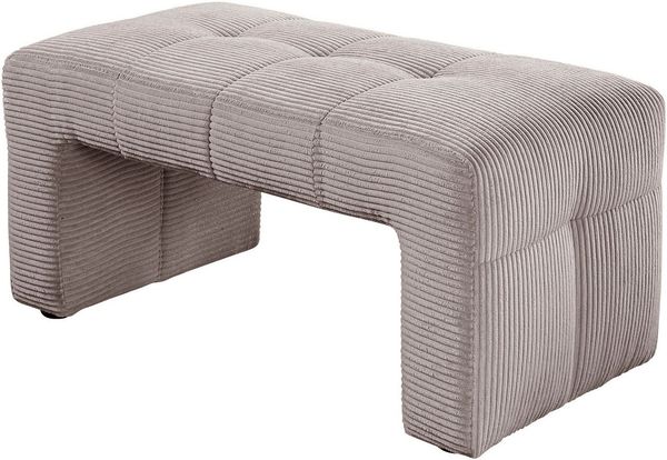 exxpo - sofa fashion Polsterhocker Barista Hockerbank mit hoher Bodenfreiheit, Sitz gepolstert,Breite ca. 100 cm