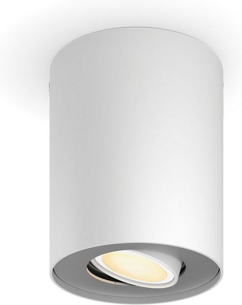 Pillar Hue ext. spot single spot white 1