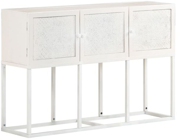 vidaXL Sideboard 115 x 30 x 76 cm Mango Massivholz [323582] Bild 11