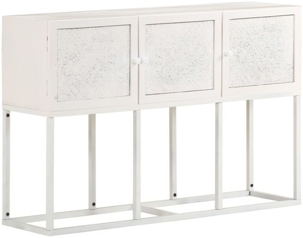 vidaXL Sideboard 115 x 30 x 76 cm Mango Massivholz [323582] Bild 10