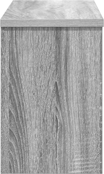 vidaXL Wandmontierter Kleiderständer Grau Sonoma 50 x 20 x 30 cm 874336 Bild 6