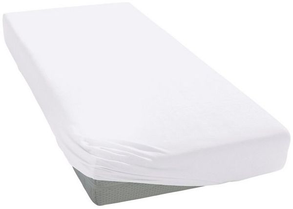 Pinolino Spannbettlaken Jersey 2-er Pack,weiß,60x120/70x140 cm Bild 2
