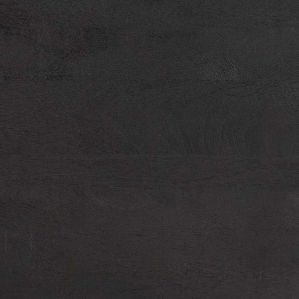 vidaXL TV-Schränk mit Regal Schwarz 105 x 33 x 46 cm Massivholz Mango 4018822 Bild 9