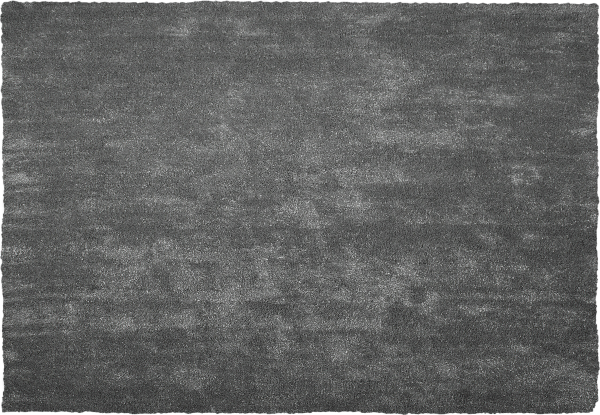 Teppich dunkelgrau 140x200 cm Shaggy DEMRE