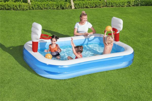 Family Pool Basketball 251 x 168 x 102 cm, eckig Bild 2