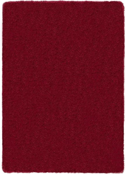 Kadima Design Superweicher Hochflor-Teppich - "Orwell". Farbe: Rot, 160x230 cm
