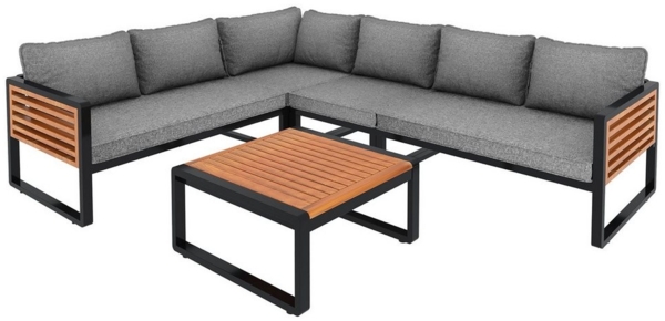 HAUSS SPOLE Gartenlounge-Set mit 2 Sofas, 1 Tisch, 1 Bank, verzinktem Eisenrahmen, für 5-6 Personen, (4-tlg) Bild 2