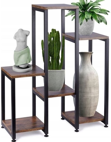 Vilde Metall-Blumenständer – 6-stufig 80 cm