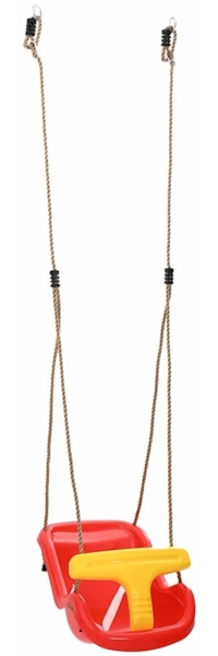 vidaXL Baby Schaukel Rot 36 x 43 x 42 cm Plastik 42009963