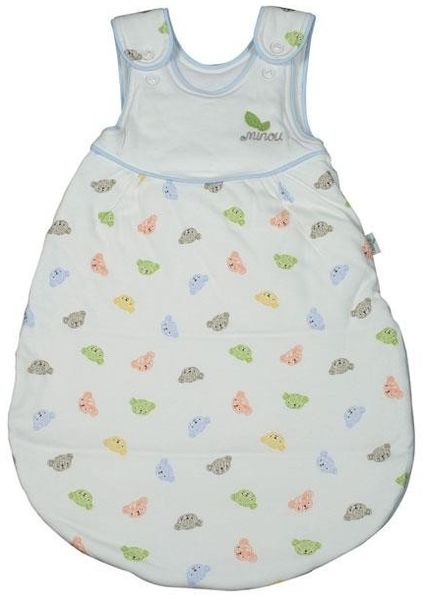 Minou Außenschlafsack light Blaue Bärchen