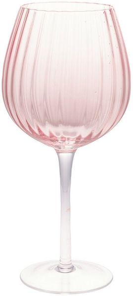 Greengate Weinglas Alice Weinglas pale pink 23cm, Glas
