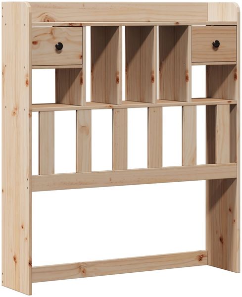 vidaXL Massivholzbett mit Regal ohne Matratze 90x190 cm Kiefer 3323977 Bild 6