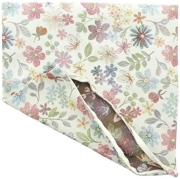 Home-trends24. de Kissenhülle Blume Blüte Kissenhülle Kissenbezug Reißverschluss Couch Deko 45x45cm