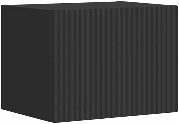 vidaXL TV-Wandschrank Schwarz 60 x 31 x 29,5 cm Holzwerkstoff 892171