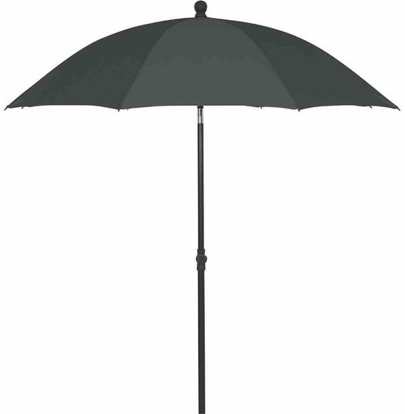 City Mittelstockschirm anthrazit/grau Ø 180cm