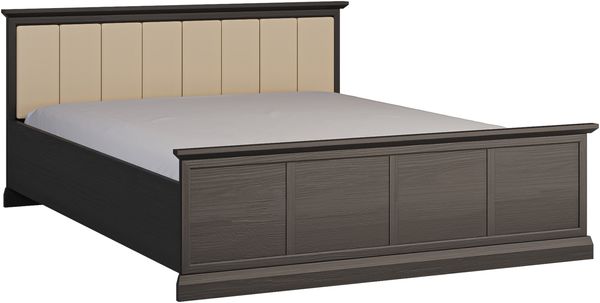 AX LIVING 160 x 200 Bett Levantos L160 – Eleganz und Komfort, Schwarz Grafit