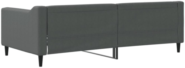 vidaXL Tagesbett Dunkelgrau 90x190 cm Stoff 354172 Bild 5