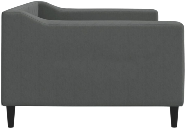 vidaXL Tagesbett Dunkelgrau 90x190 cm Stoff 354172 Bild 8