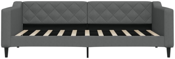 vidaXL Tagesbett Dunkelgrau 90x190 cm Stoff 354172 Bild 7