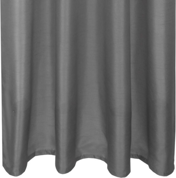 Blickdichte Graue Gardine Alessia mit Ösen (Ø4cm) in 140x245cm (BxL), in vielen Größen Farben Bild 4