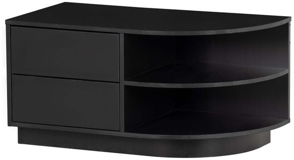 TV Board Fianca aus Kiefernholz Rund, Rechts