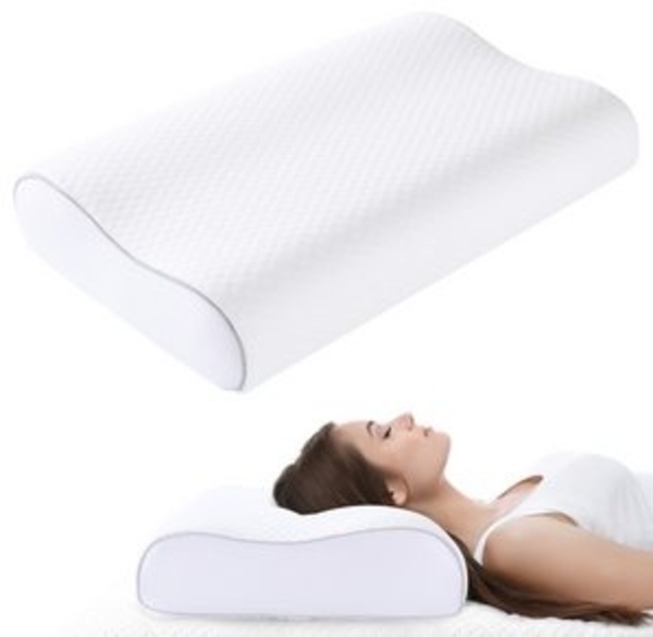 Elegear Nackenstützkissen nackenkissen orthopädisch, memory foam kissen, orthopädisches kissen, Füllung: Memory Foam, Bezug: Atmungsaktives Kopfkissen, Bauchschläfer, Rückenschläfer, Seitenschläfer, 50 x 30cm Ergonomisches Schlafkissen mit Kissenbezug Bild 6