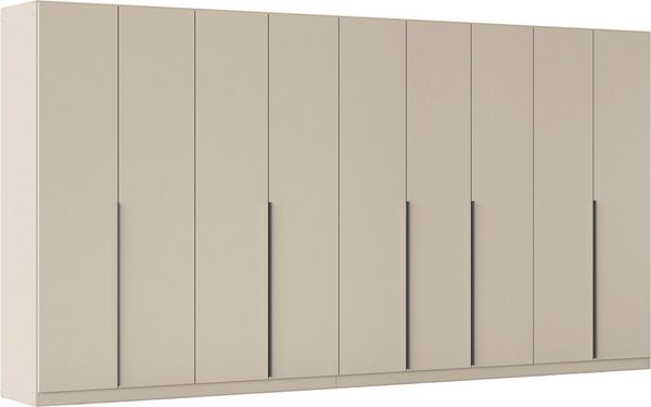OTTO home Drehtürenschrank Kleiderschrank Schrank Garderobe AGORDO Schlafzimmer (in zwei Griff-Farben, Breiten 91-405 cm, Dekor- oder Hochglanzfront) durchdachte Innenausstattung, in 8 Breiten und 2 Höhen MADE IN GERMANY