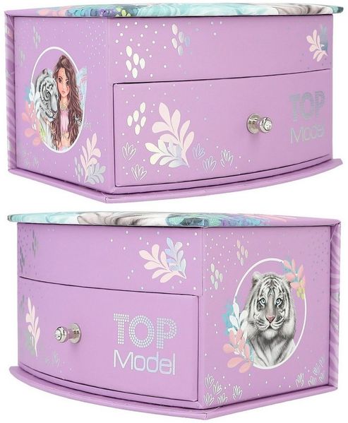 Depesche Schmuckkasten Top Model Fantasy Schmuckkästchen Aufbewahrungsbox Schmuck Box (1 St), Schmuckschatulle