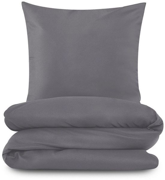 TRENDBUY24 Bettwäsche Bettwäsche Bettgarnitur 135x200 155x220 200x200 Mikrofaser 2tlg, Mikrofaser, 3 teilig, verdeckter Reißverschluss