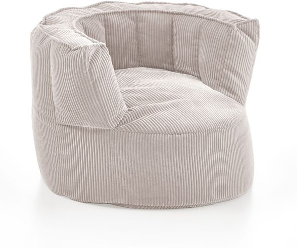 Sitzsack Snuggle in Beige - gemütliches Design - Top Qualität für Ihr Zuhause B/H/T: 95x65x95 cm