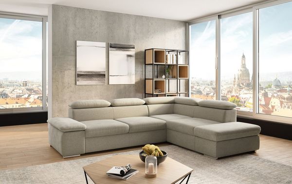 sit&more Ecksofa Valentine L-Form, B: 272 cm, mit Arm- & Kopfteilverstellung, optional mit Bettfunktion