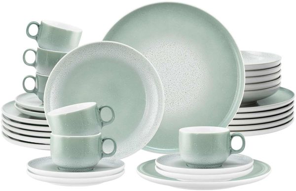 Seltmann Weiden Sento Home Kombiservice 30-teilig - Aura mint