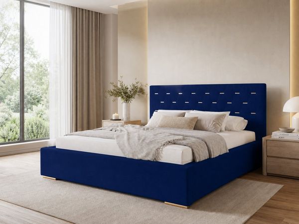MARPUR Polsterbett GOLDEN PREMIUM (Polsterbett mit Bettkasten und Kopfteil, Lattenrost, Füße, Anleitung)