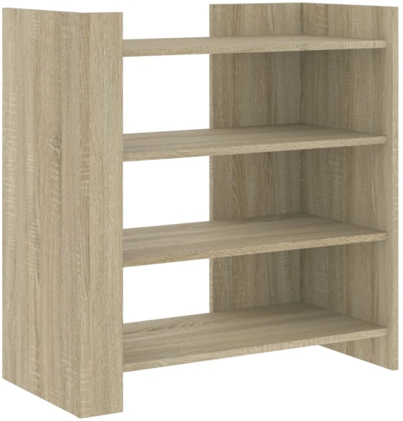 vidaXL Sideboard Sonoma-Eiche 73,5x35x75 cm Holzwerkstoff 848390