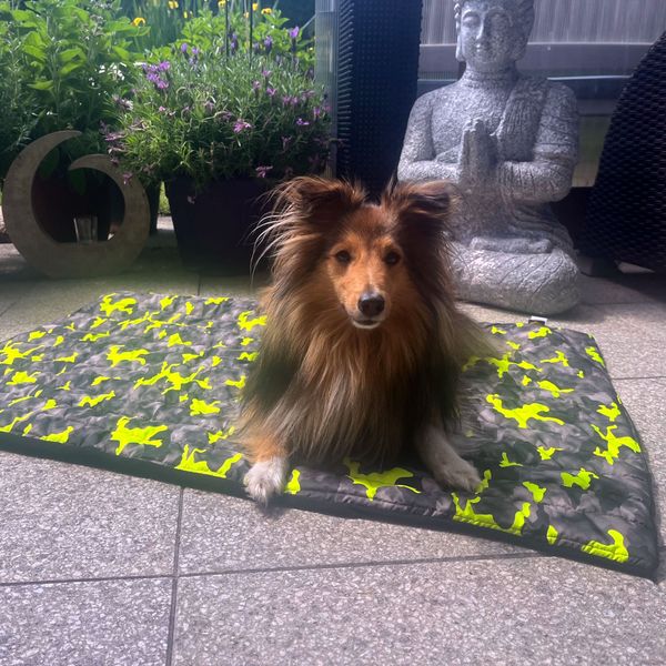 Fashion Dog Double-Face Hundedecke - 100 x 70 cm - Camouflage
