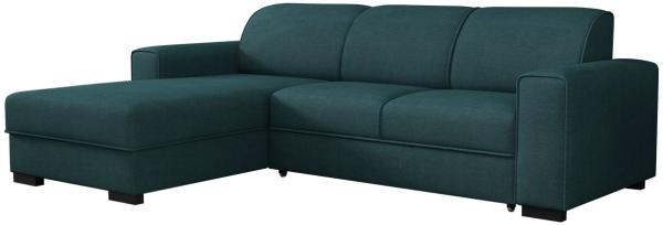 Ecksofa 'Luminne' blau Links