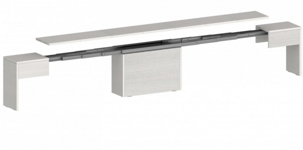 INOSIGN Sitzbank Praktika, Sitzbank, Bank (1-St), mit Auszugsfunktion, ausziehbar von 66 auf 290 cm Bild 2