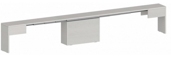 INOSIGN Sitzbank Praktika, Sitzbank, Bank (1-St), mit Auszugsfunktion, ausziehbar von 66 auf 290 cm Bild 3