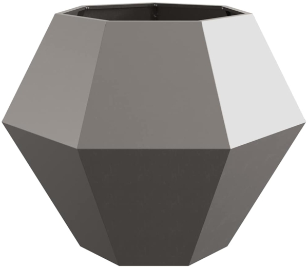 vidaXL Pflanzkübel Rostig 100 x 100 x 80 cm Wetterfeststahl 884036 Bild 4