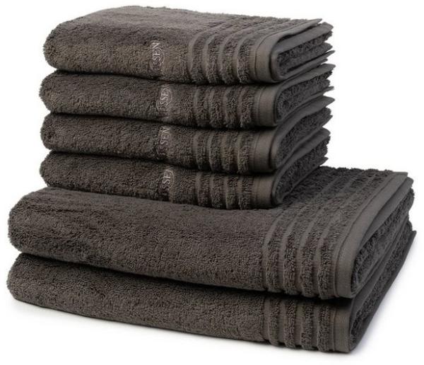 Vossen Handtuch Set Vienna Style Supersoft, Walkfrottee (Spar-Set, 6-St), 4 X Handtuch 2 X Duschtuch - im Set - Baumwolle