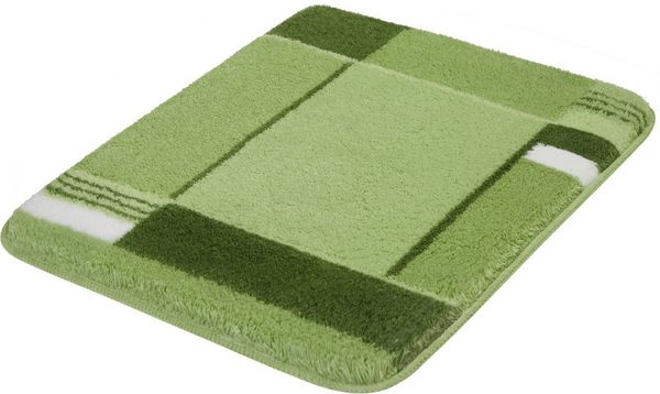 Kleine Wolke Badematte Padova, Höhe 20 mm, rutschhemmend beschichtet, fußbodenheizungsgeeignet, Kunstfaser, rechteckig, Badteppich, modernes Design, mit Bordüre, Kundenliebling